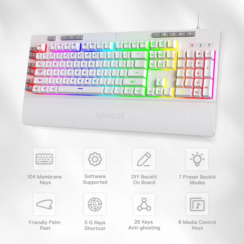 Shiva K512 Pro | Elite Mechanical-Feel Gaming Keyboard