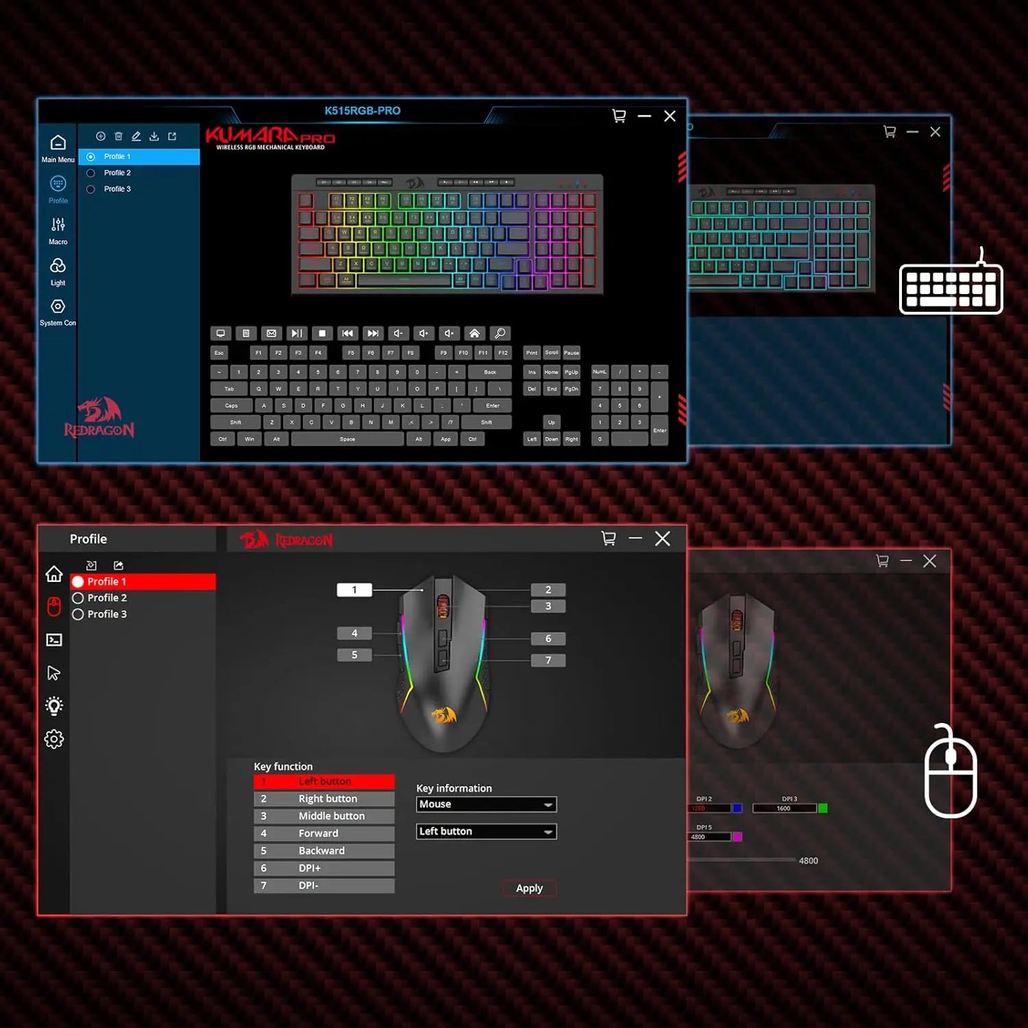 S142 Vanguard | Wireless RGB Silent Gaming Bundle