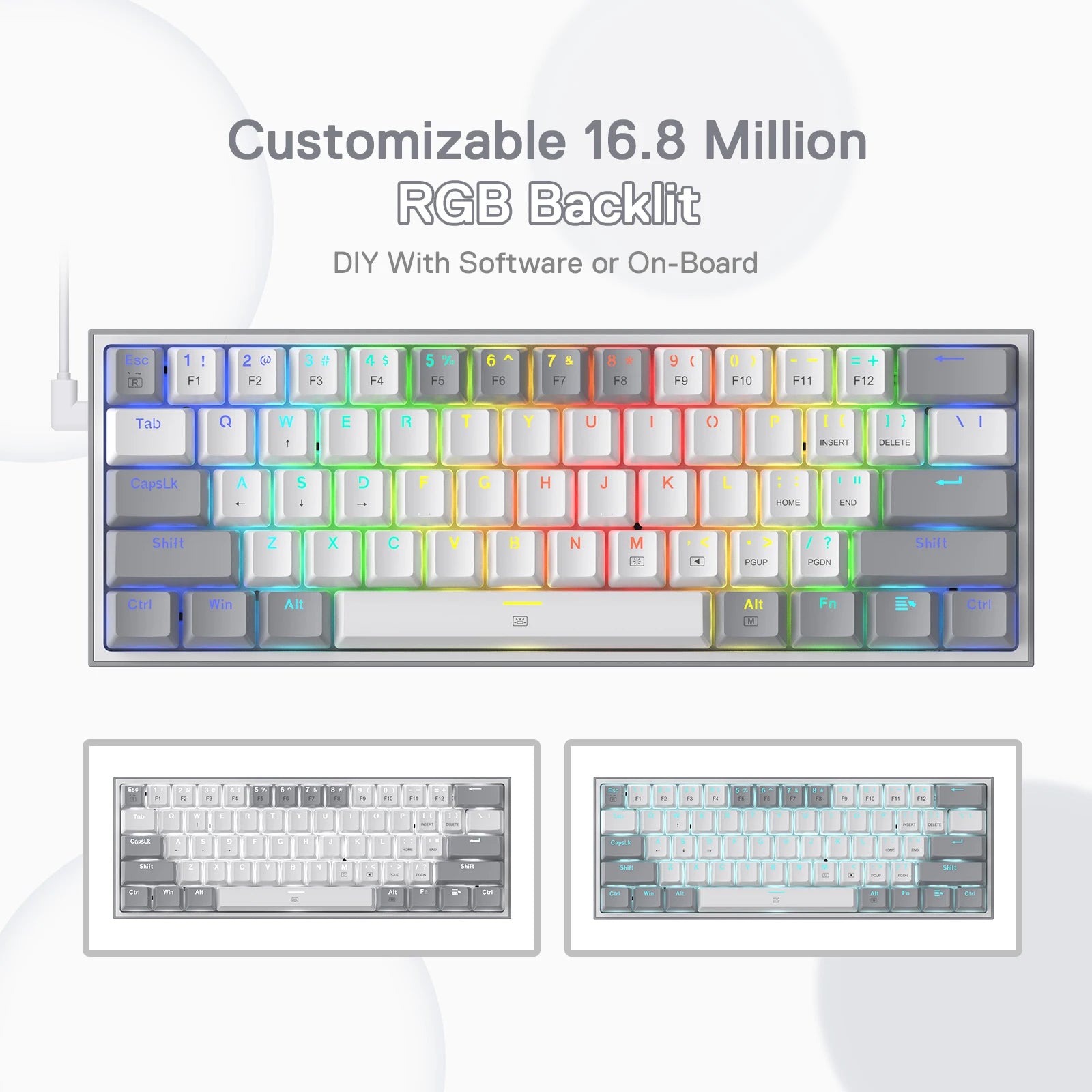 Fizz K617 Apex | Hot-Swap 60% Gaming Keyboard