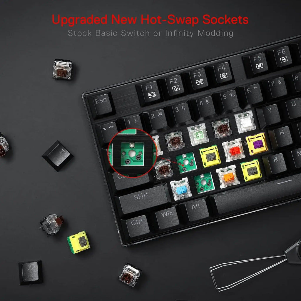 K556 Apex Core | Hot-Swap Mechanical Keyboard