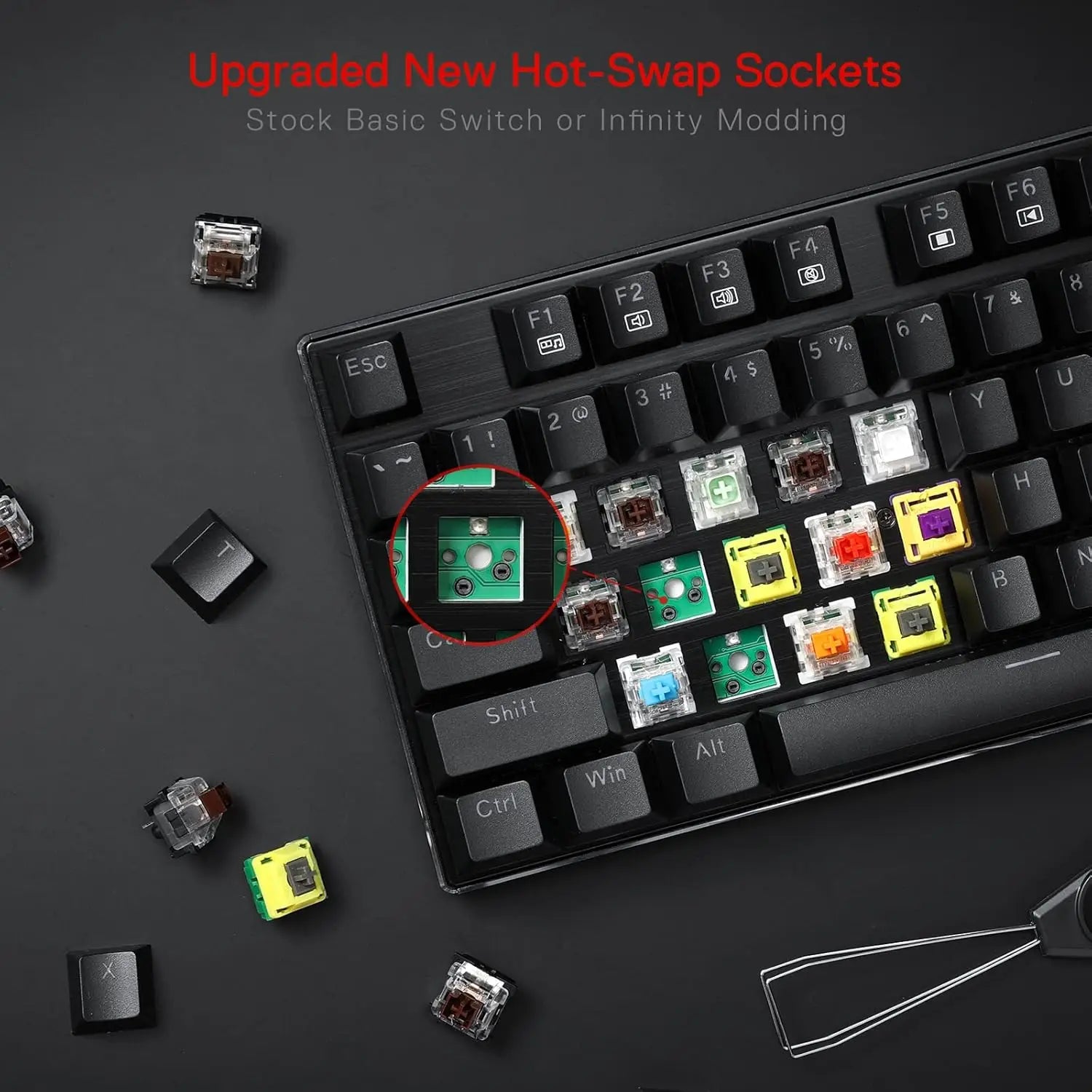 K556 Apex Core | Hot-Swap Mechanical Keyboard
