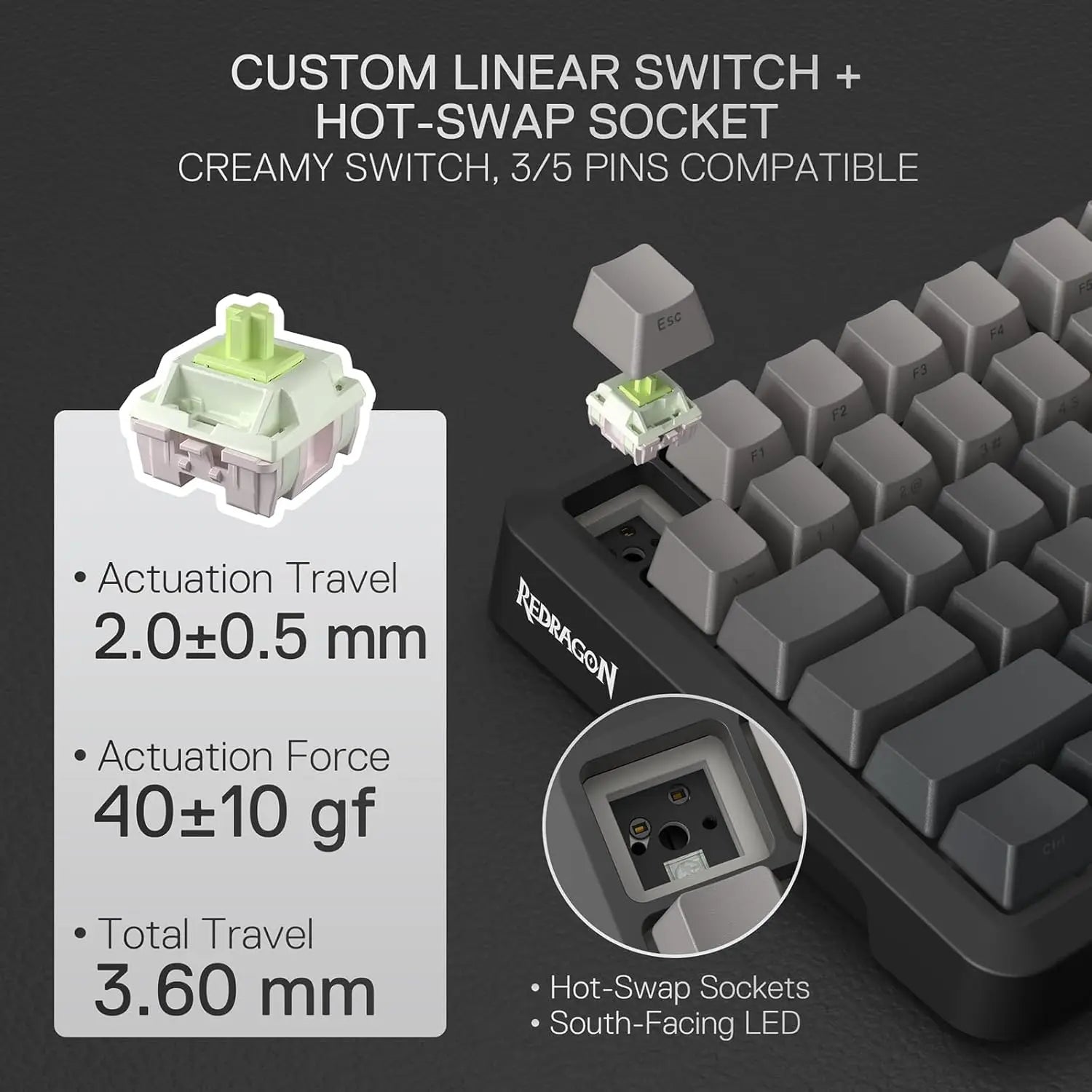K724 PRO Gradient | Hot-Swap Wireless Gasket Keyboard