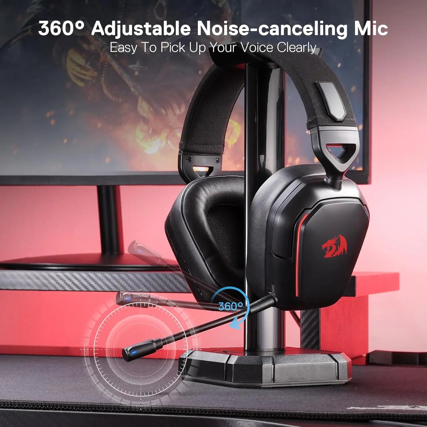 Apex H868 | 3-Mode Wireless 7.1 Surround Sound Gaming Headset