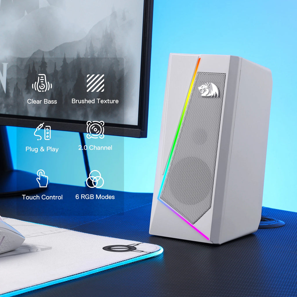 Prism 2.0 Desktop Sound Matrix | Dual-Channel PC Stereo Speakers