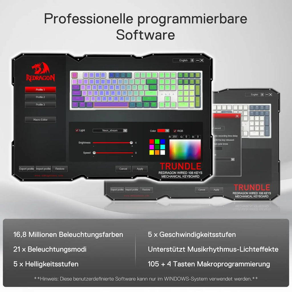 K668 Silent Apex | Pro QWERTZ Gaming Keyboard