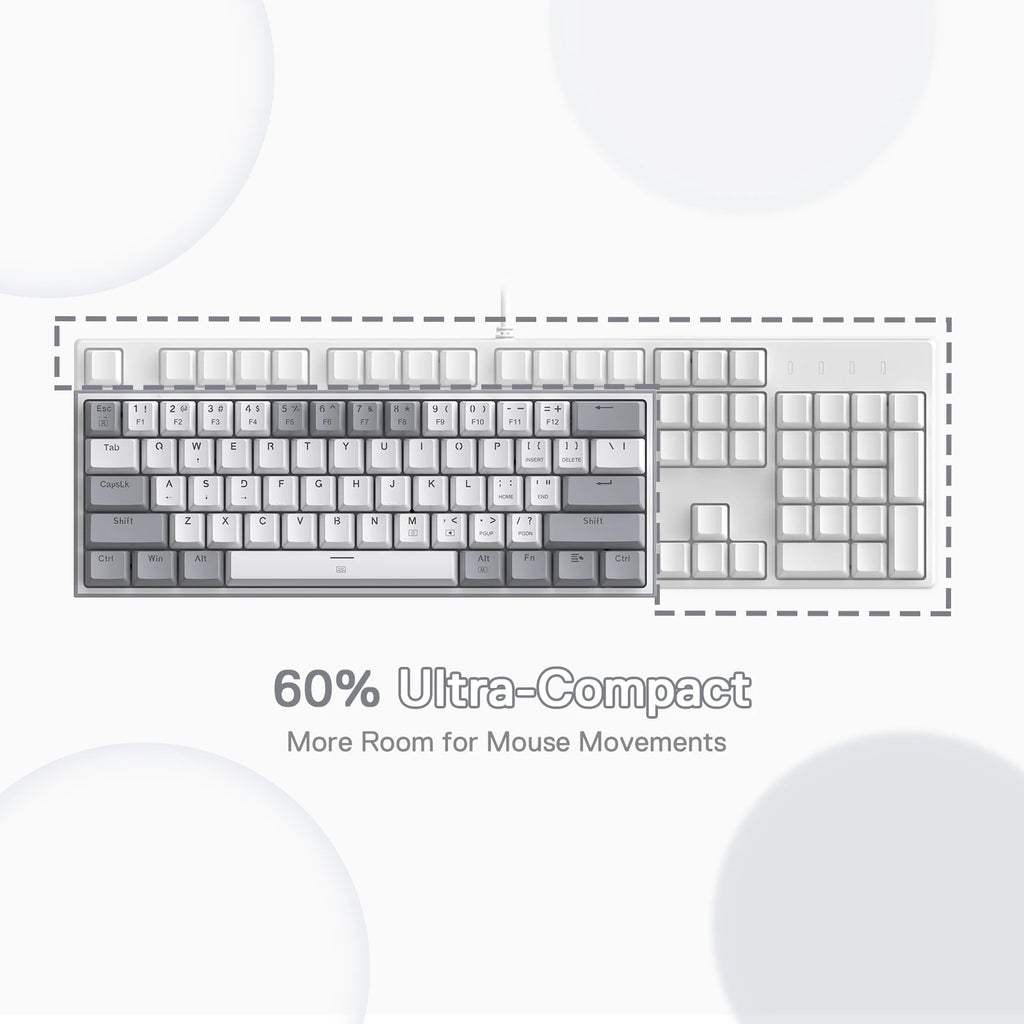 Fizz K617 Apex | Hot-Swap 60% Gaming Keyboard