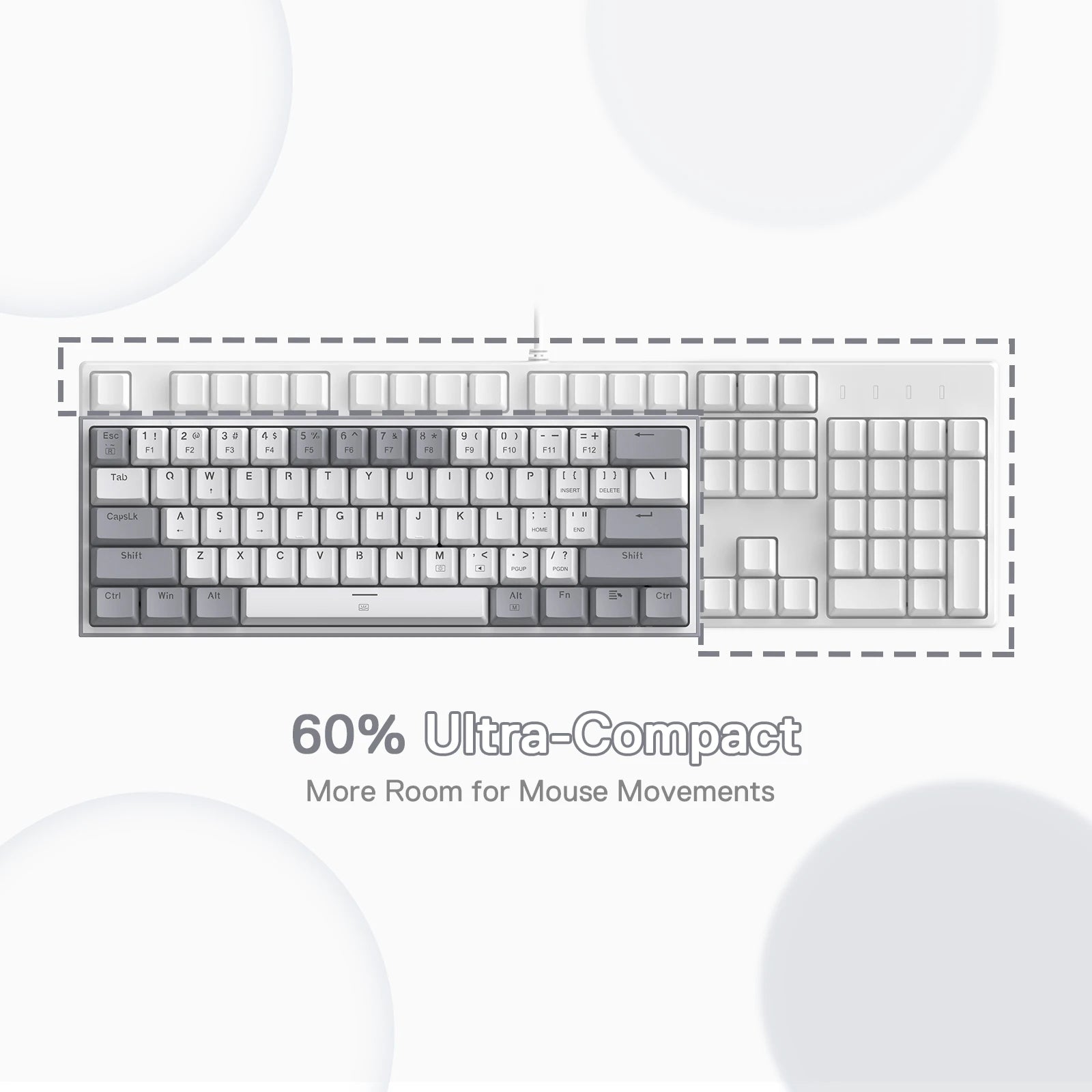 Fizz K617 Apex | Hot-Swap 60% Gaming Keyboard